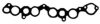BGA MG7331 Gasket, intake manifold